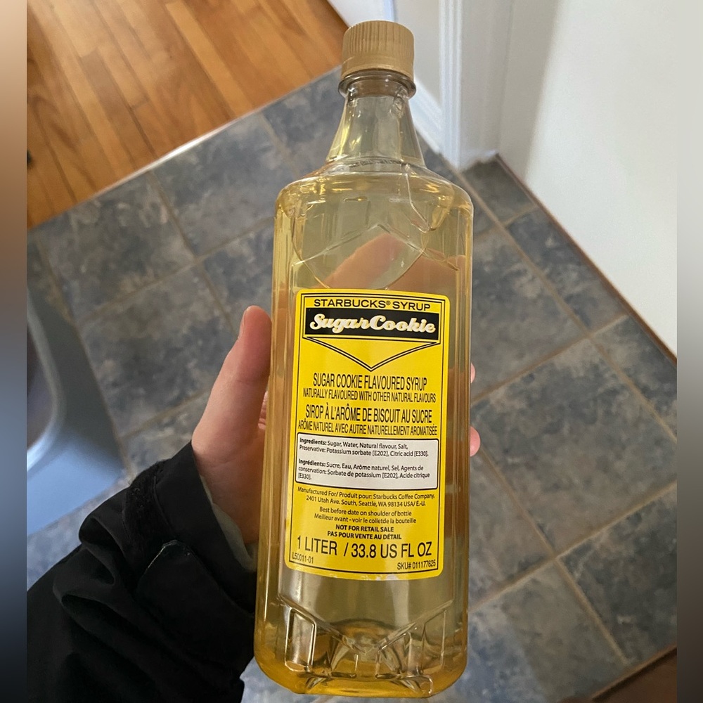 Starbucks Sugar Cookie Syrup SEALED